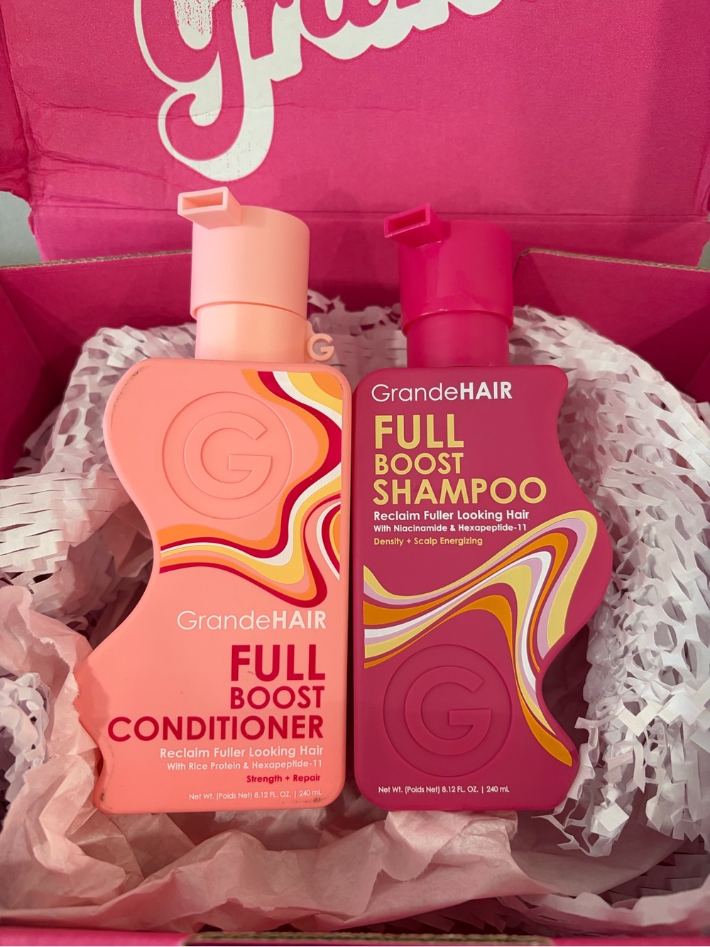 GrandeHAIR Full Boost Shampoo & Conditioner - Picture 2 of 4